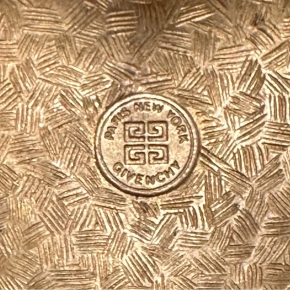 Givenchy Vintage Brushed Gold Puffy Heart Toggle Necklace with Pearl and Crystal - Picture 7 of 12